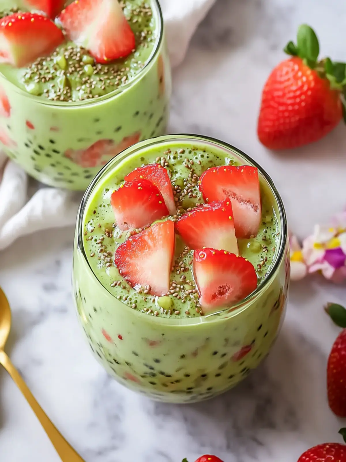 Refreshing Strawberry Matcha Sago for a Sweet Summer Treat 5 Strawberry Matcha Sago
