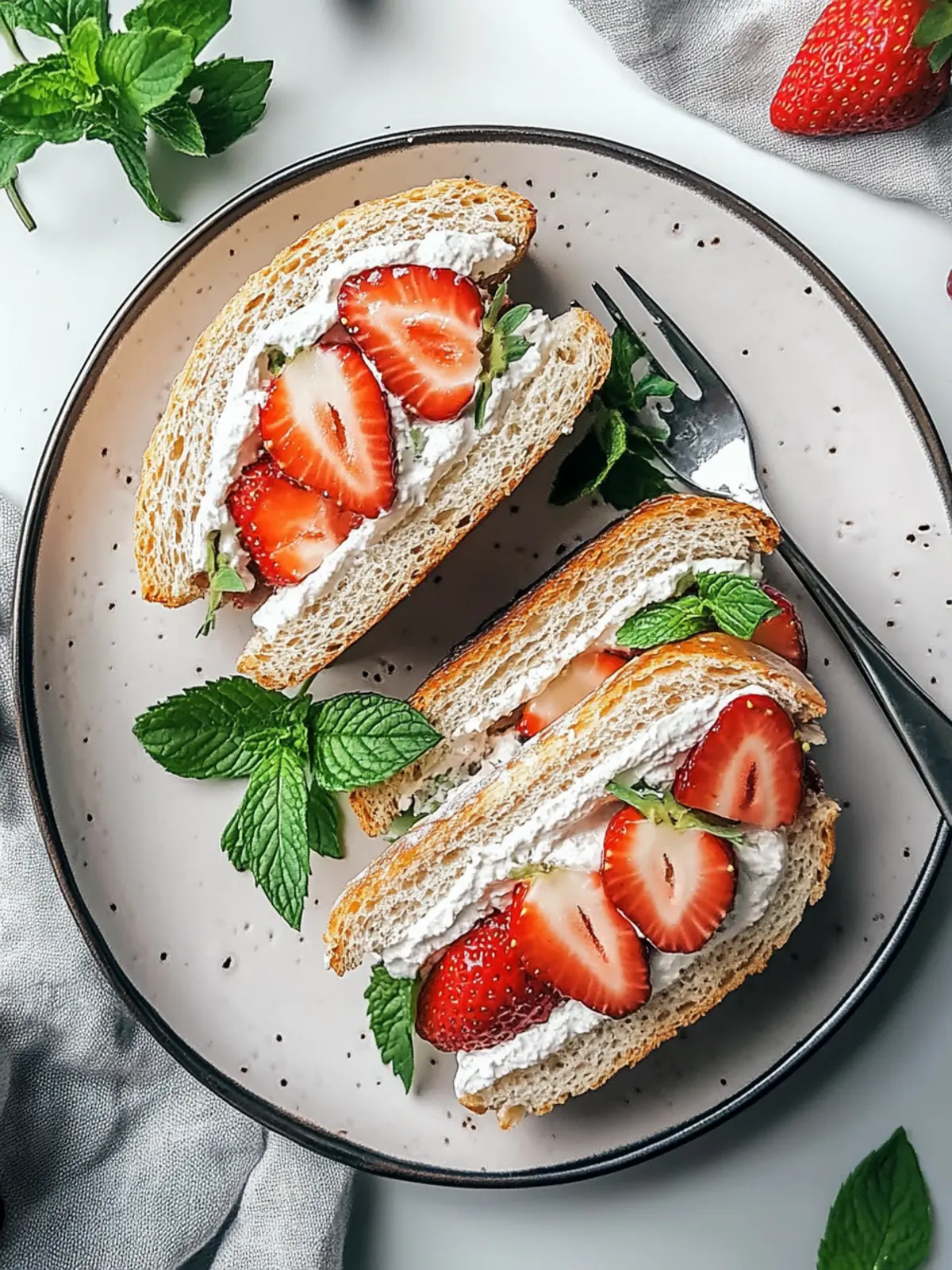Irresistible Strawberry Tea Sandwiches Perfect for Any Gathering 4 Strawberry Tea Sandwiches