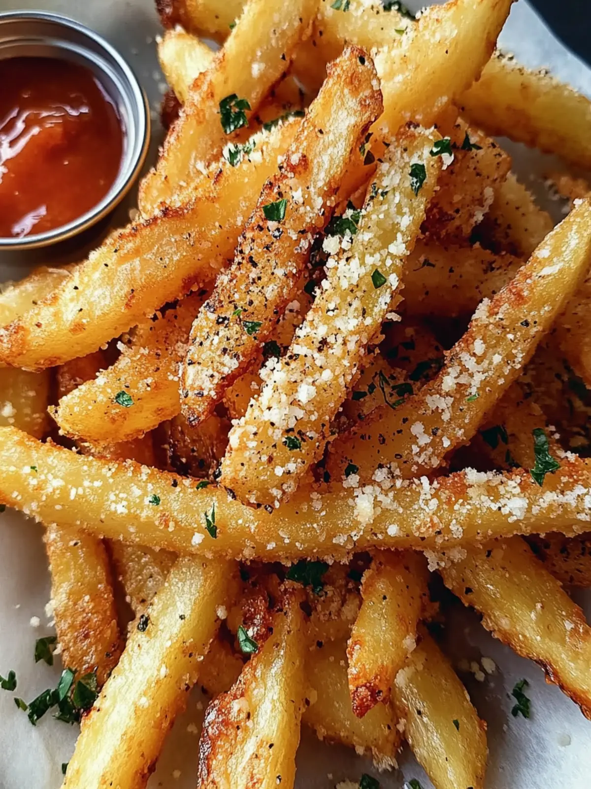 Crispy Garlic Parmesan Fries: The Ultimate Comfort Snack 4 Crispy Garlic Parmesan Fries