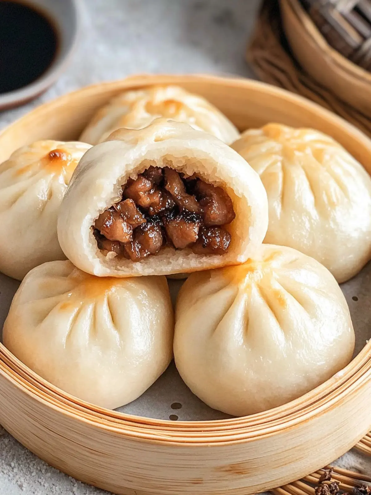 Baked Char Siu Bao: Easy Homemade BBQ Pork Buns to Savor 2 Baked Char Siu Bao (Chinese BBQ Pork Buns)