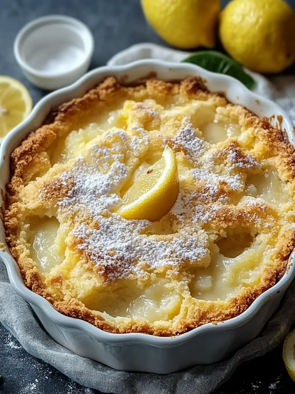 Magic Lemon Cobbler: Your Easy Citrus Dessert Adventure 2 Magic Lemon Cobbler