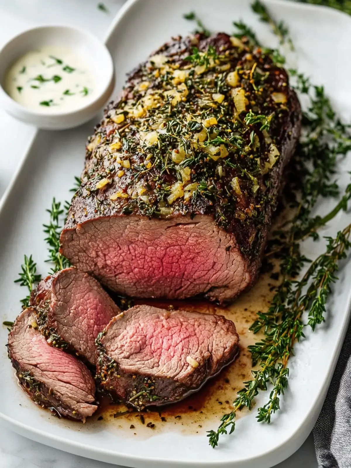 Savory Herbed Garlic Butter Beef Tenderloin Roast Recipe Delight 2 Herbed Garlic Butter Beef Tenderloin Roast Recipe