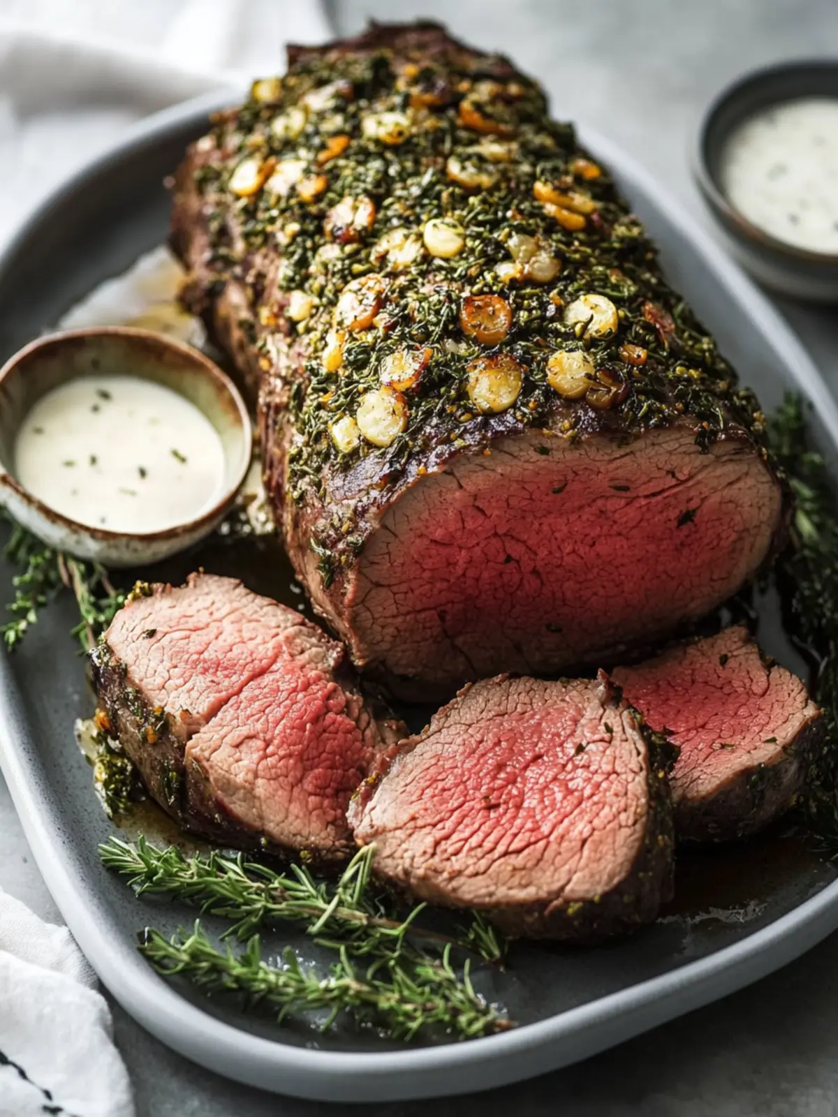 Savory Herbed Garlic Butter Beef Tenderloin Roast Recipe Delight 3 Herbed Garlic Butter Beef Tenderloin Roast Recipe