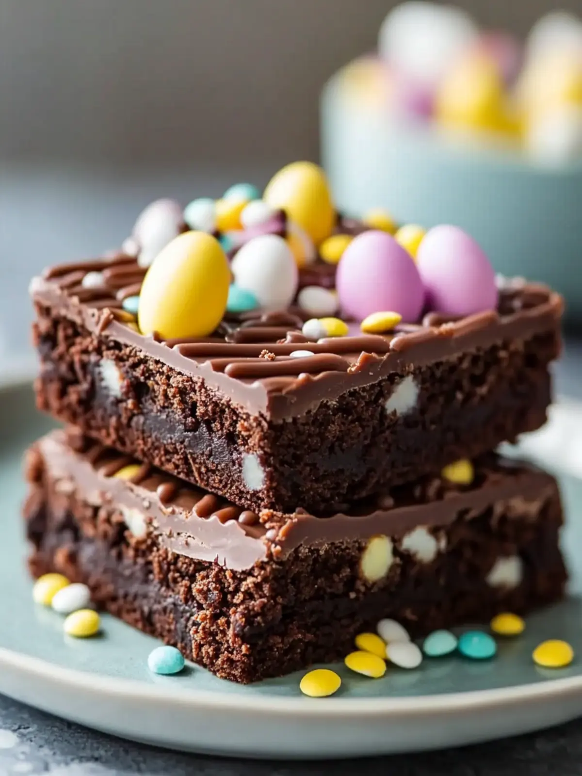 Easter Brownies: Fudge Meets Fun! A Joyful Recipe to Share 4 Easter Brownies: Fudge Meets Fun! Recipe