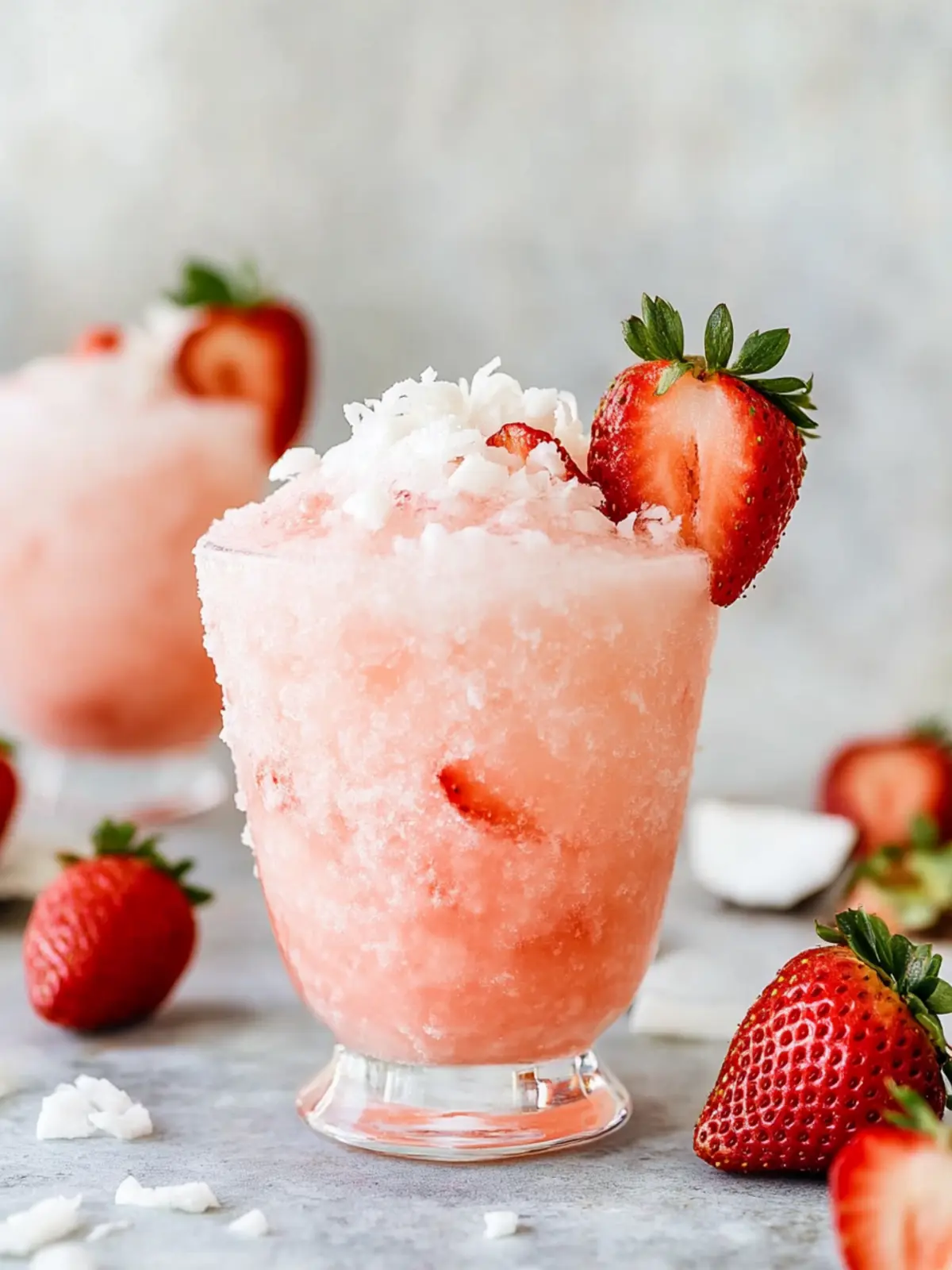Refreshing Strawberry Coconut Rum Cooler for Summer Vibes 3 Strawberry Coconut Rum Cooler