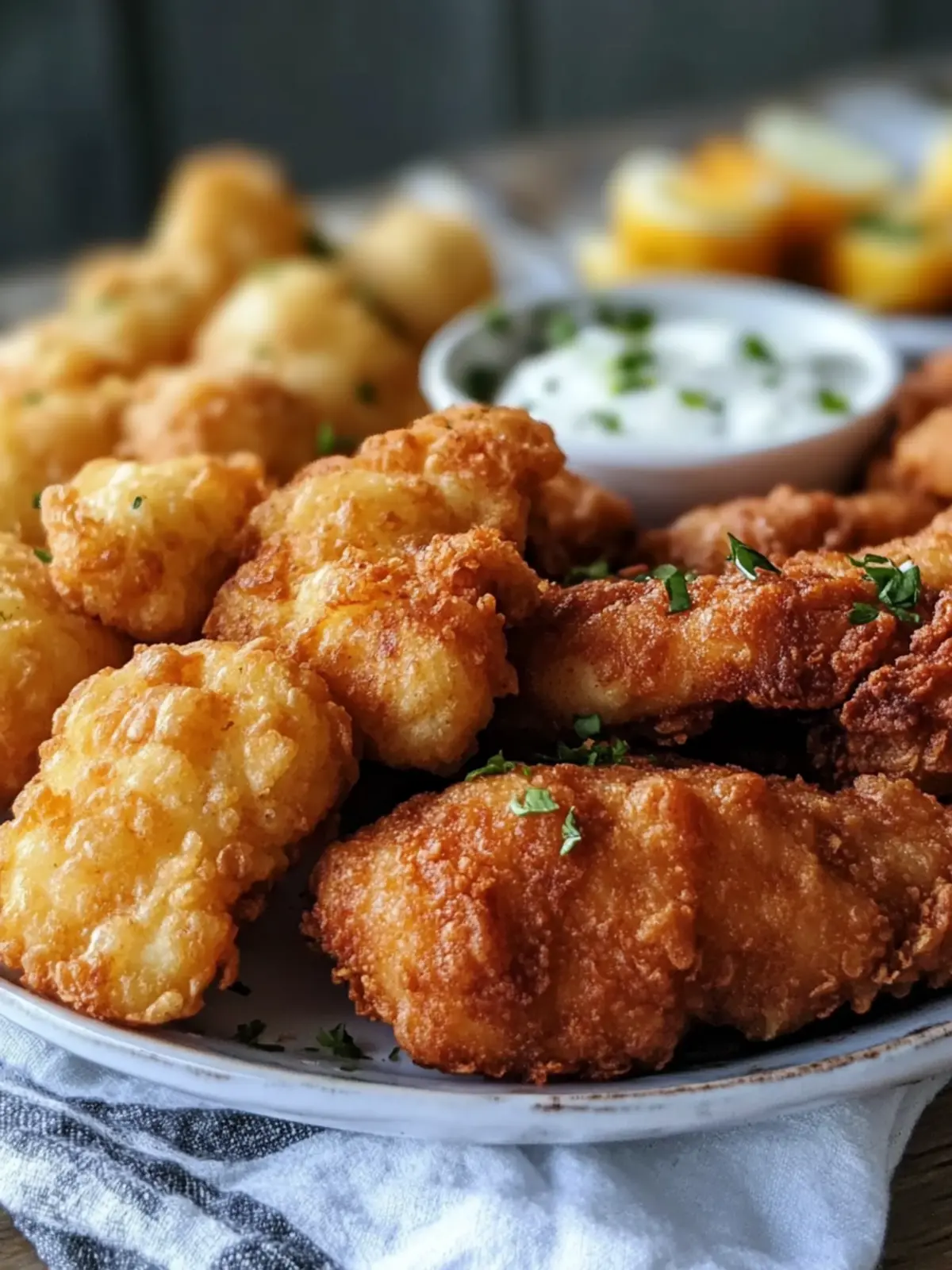 Southern Fried Catfish Recipe with Easy Crispy Hush Puppies 4 Southern Fried Catfish Recipe: Easy Homemade Hush Puppies for Perfect Crispy Dinner