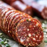 Homemade Vegan Salami: Flavor-Packed Plant-Based Bliss 2 Homemade Vegan Salami: Flavorful Plant-Based Delight