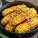 Savory Easy Skillet Corn Recipe with Honey Butter for Fall 4 Easy Skillet Corn Recipe with Honey Butter for Fall