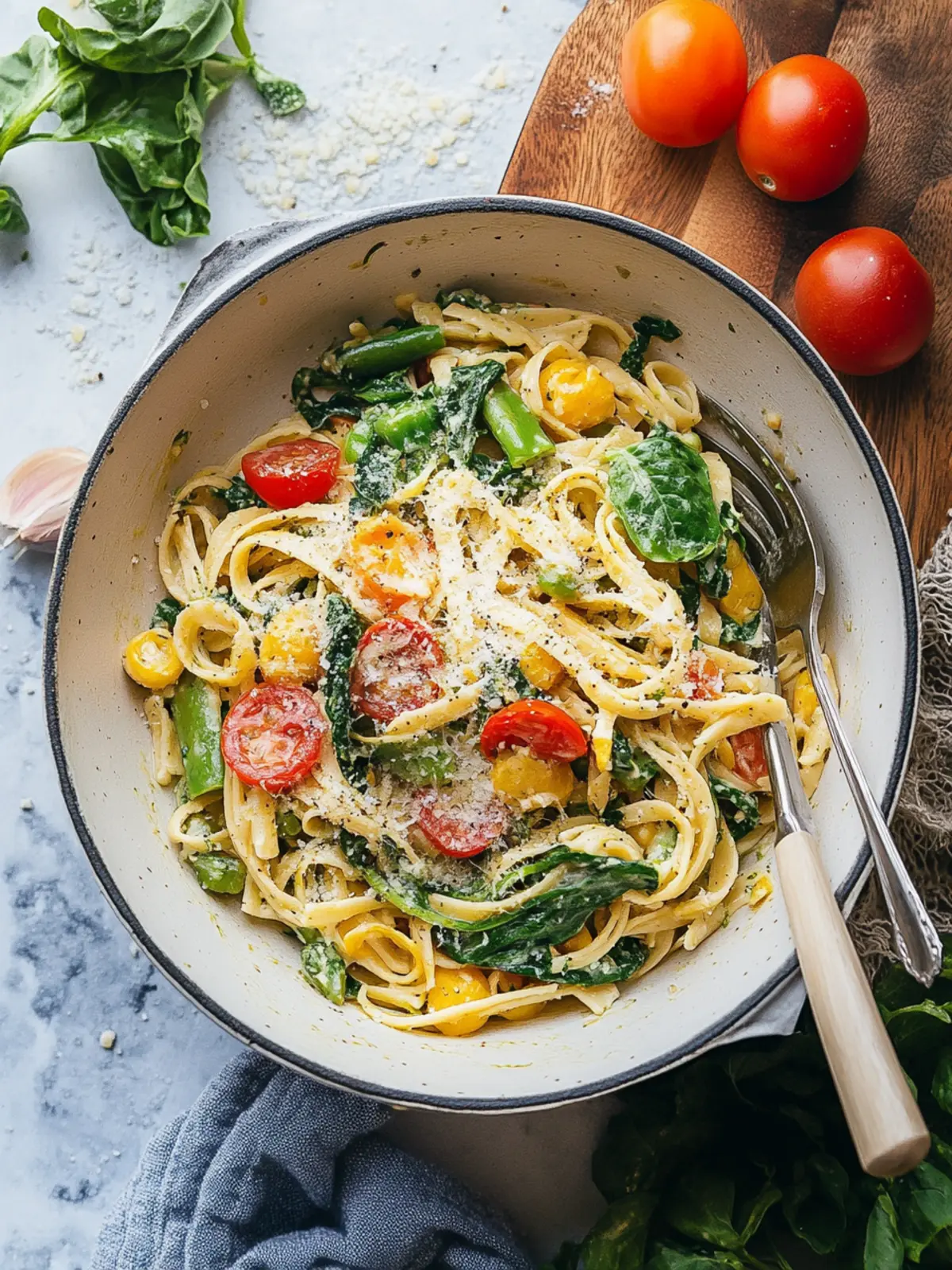 Delicious Spring Pasta Primavera Bursting with Fresh Flavor 4 Spring Pasta Primavera