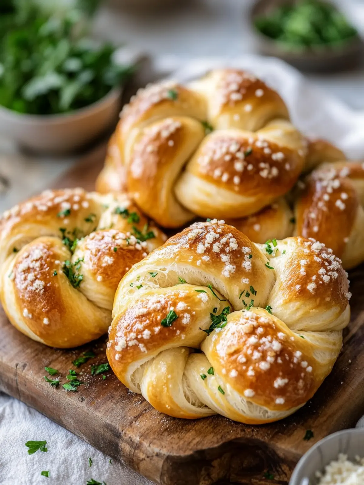 Irresistible Garlic Butter Pretzel Knots for Cozy Nights 2 Garlic Butter Pretzel Knots