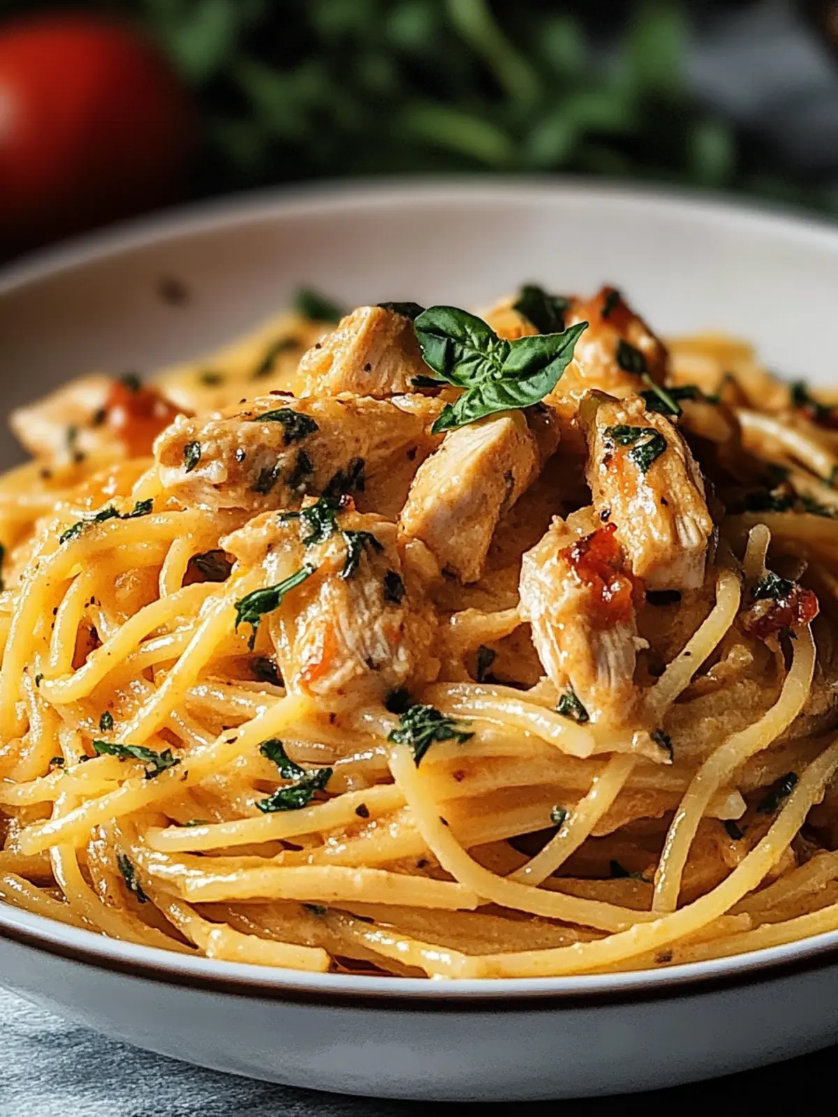 Creamy Monterey Chicken Spaghetti in Just 35 Minutes 5 Monterey Chicken Spaghetti