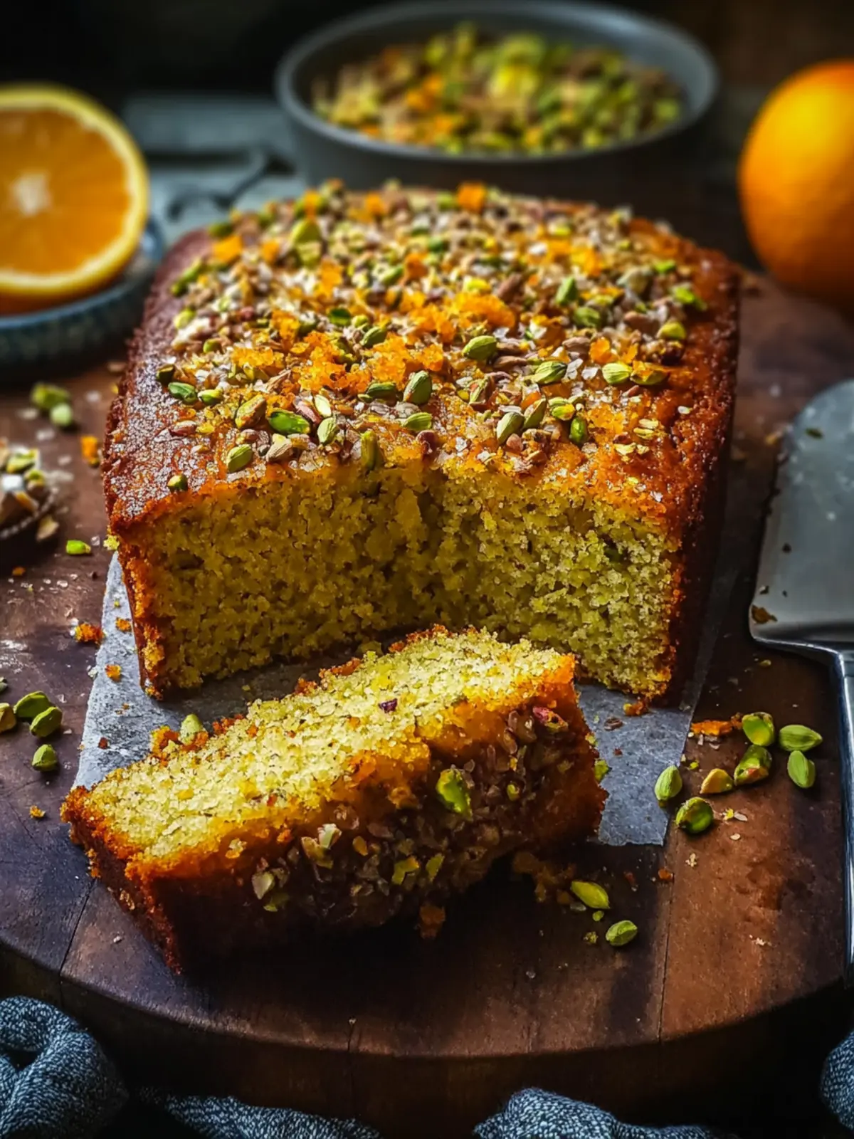 Orange Cardamom Pistachio Tea Cake for a Cozy Afternoon Treat 4 Orange Cardamom Pistachio Tea Cake