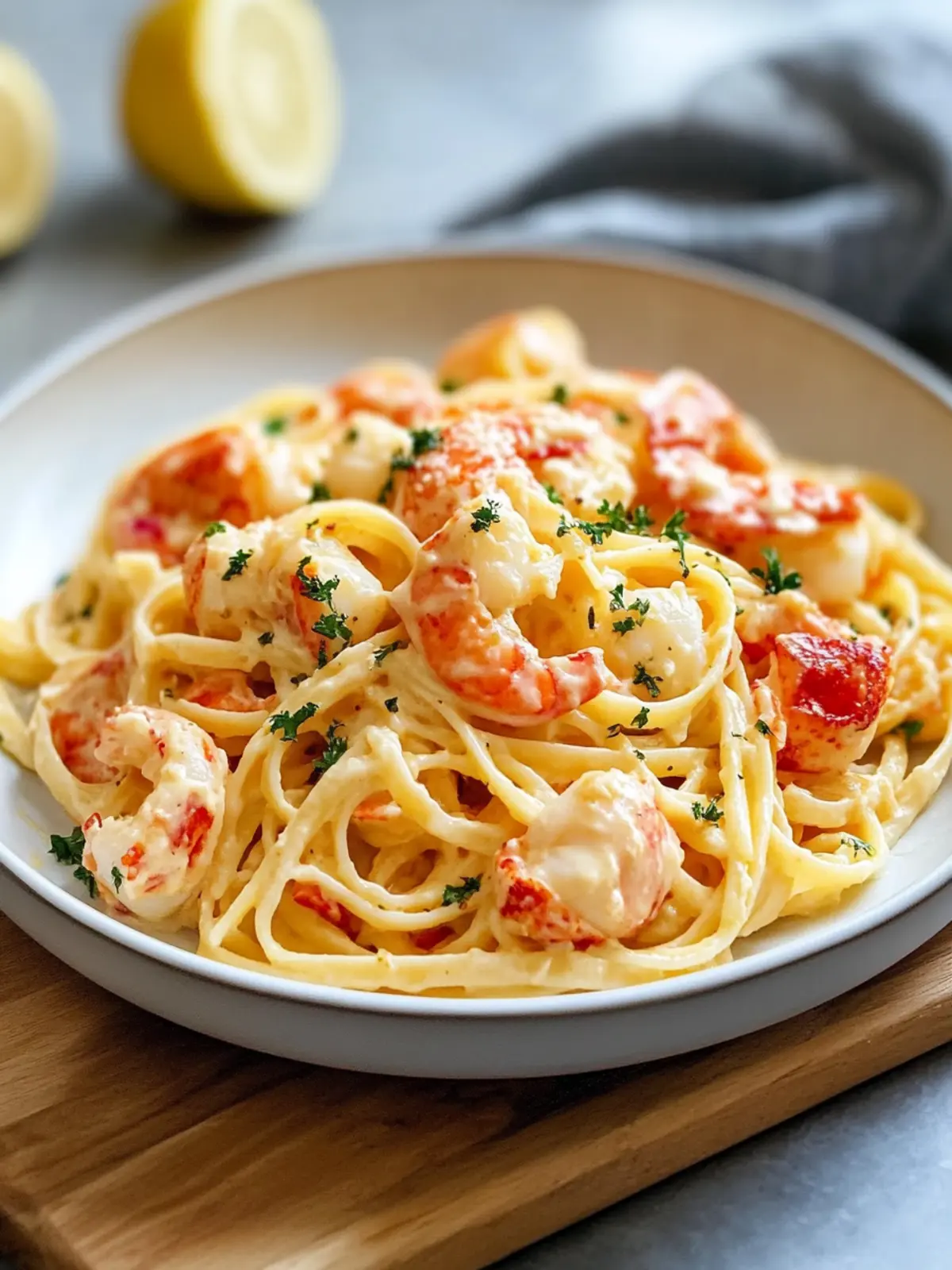 Buttered Lobster Pasta: Indulge in Creamy Coastal Bliss 4 Buttered Lobster Pasta