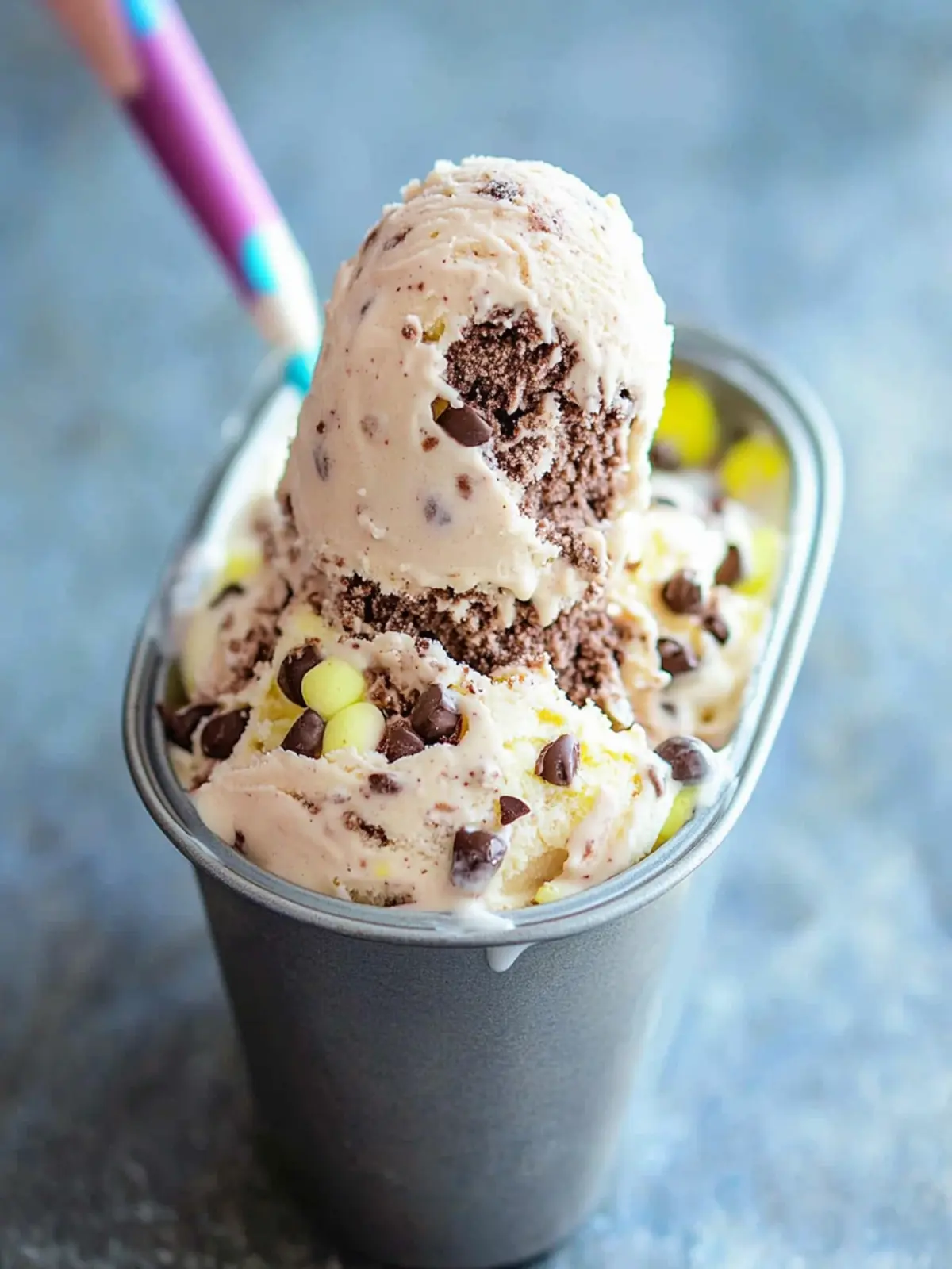 Delicious Chocolate Creme Egg No Churn Ice Cream for Spring Bliss 5 Chocolate Creme Egg No Churn Ice Cream