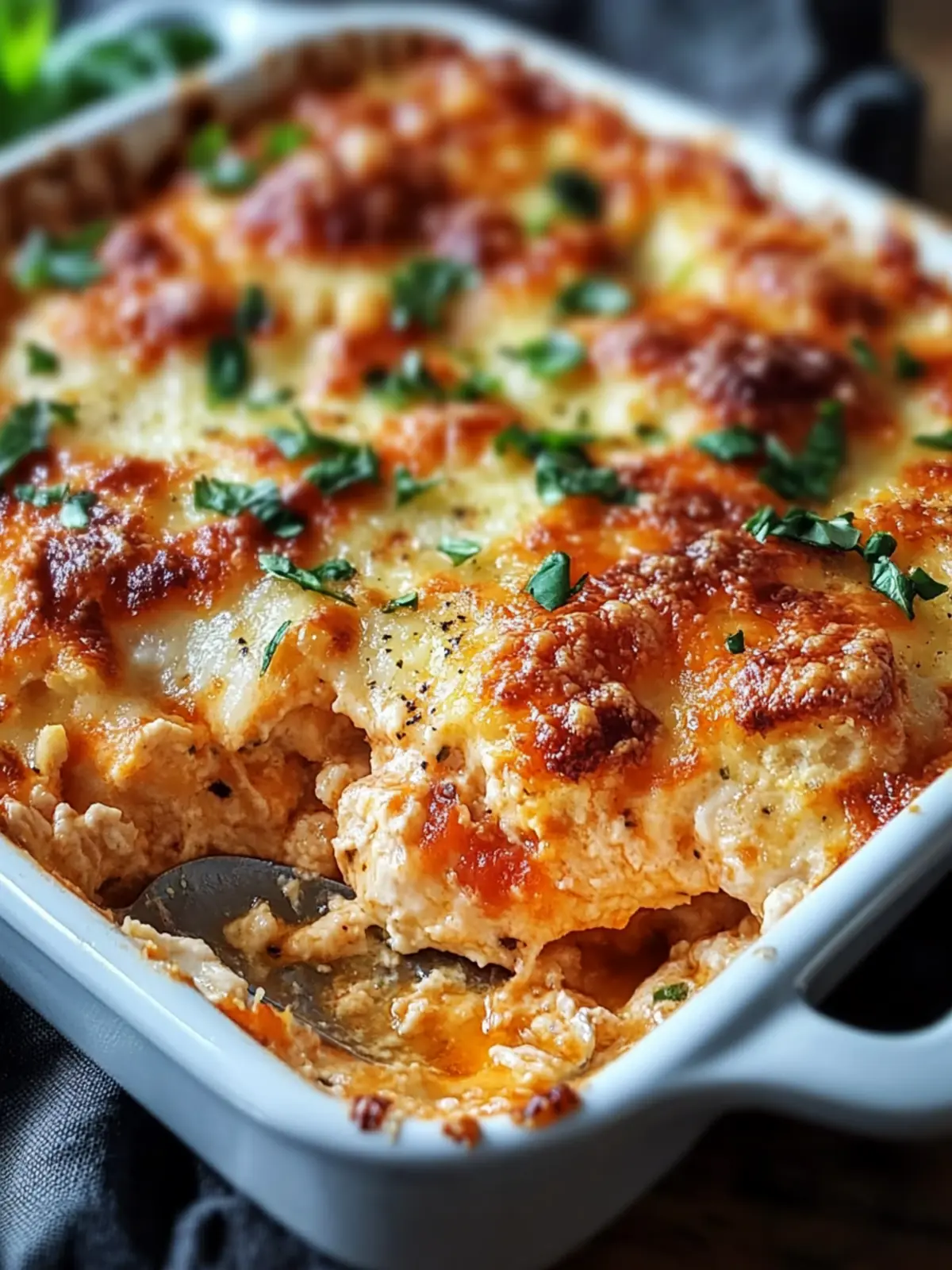 High Protein Chicken Parmesan Casserole That's Pure Comfort 4 High Protein Chicken Parmesan Casserole
