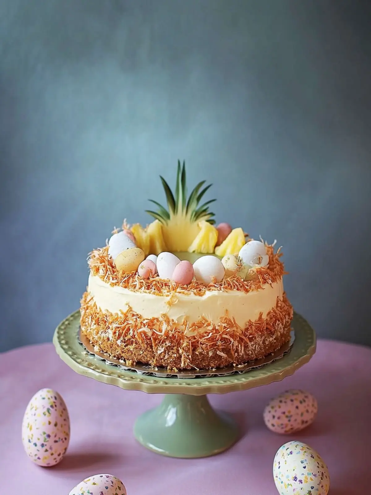 Easter Bonnet – Pineapple Coconut Carrot Cake for Spring Joy 3 Easter Bonnet – Pineapple Coconut Carrot Cake