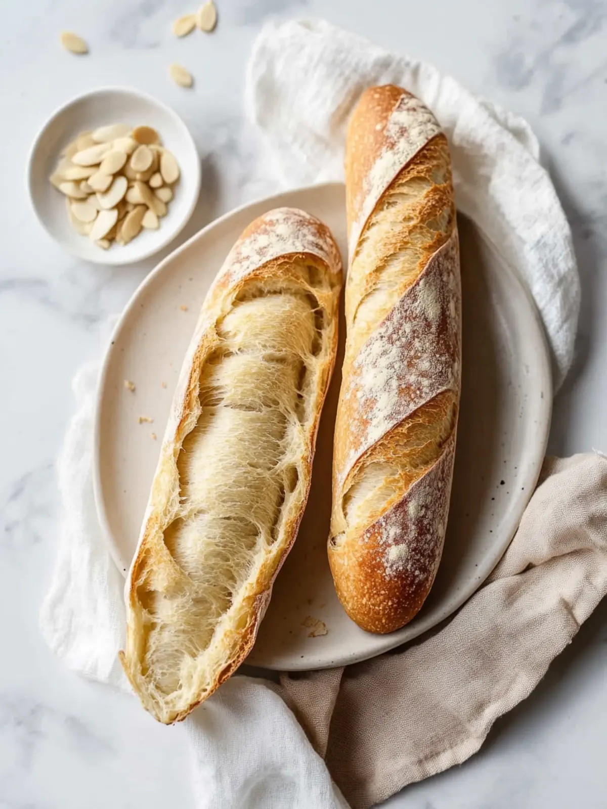 The Best Keto Almond Flour Baguette - Easy, Crusty Perfection 4 The Best Keto Almond Flour Baguette (Easy & Crusty)