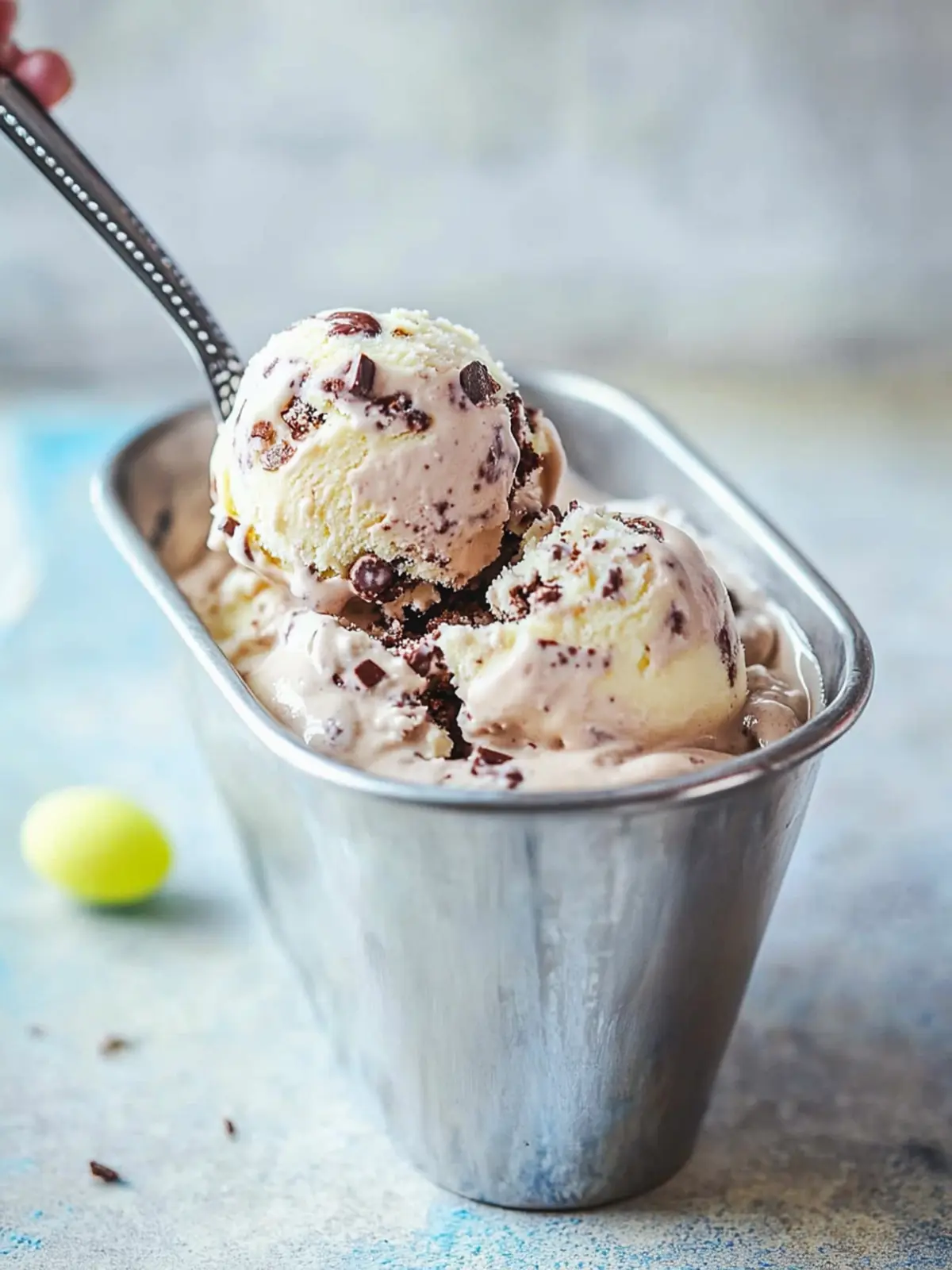 Delicious Chocolate Creme Egg No Churn Ice Cream for Spring Bliss 4 Chocolate Creme Egg No Churn Ice Cream