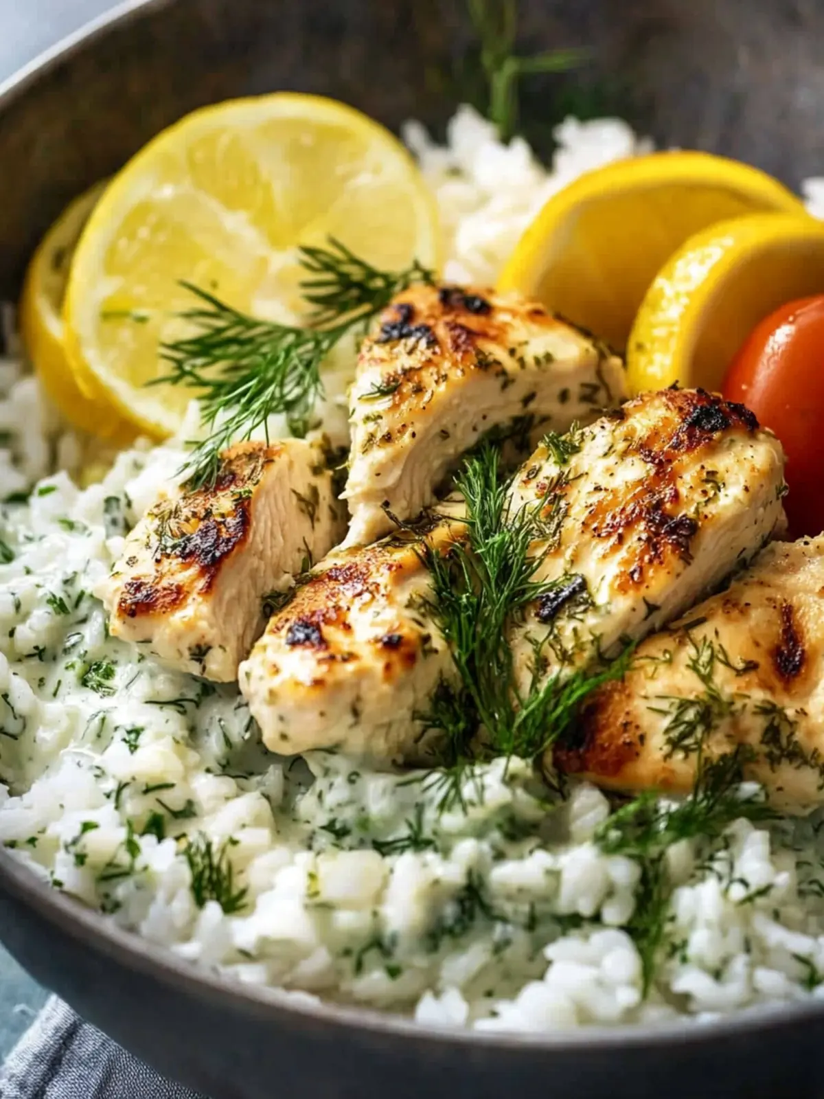 Dump-and-Bake Chicken Tzatziki Rice: Your Greek Comfort Food Fix 5 Dump-and-Bake Chicken Tzatziki Rice: A Comfort Dish That Transports You to Greece