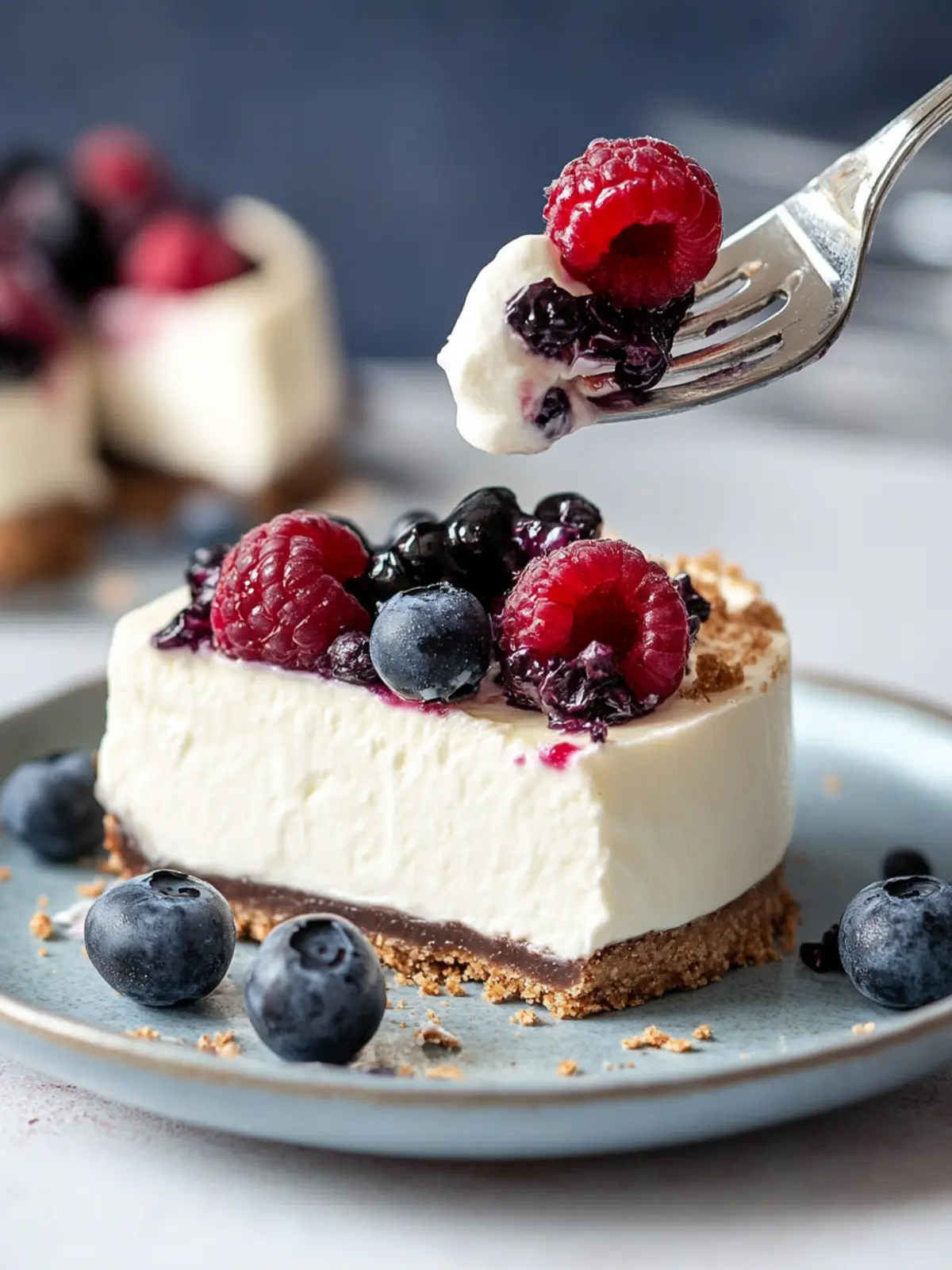 Delicious No-Bake Protein Cheesecake Cups for Guilt-Free Indulgence 5 No-Bake Protein Cheesecake