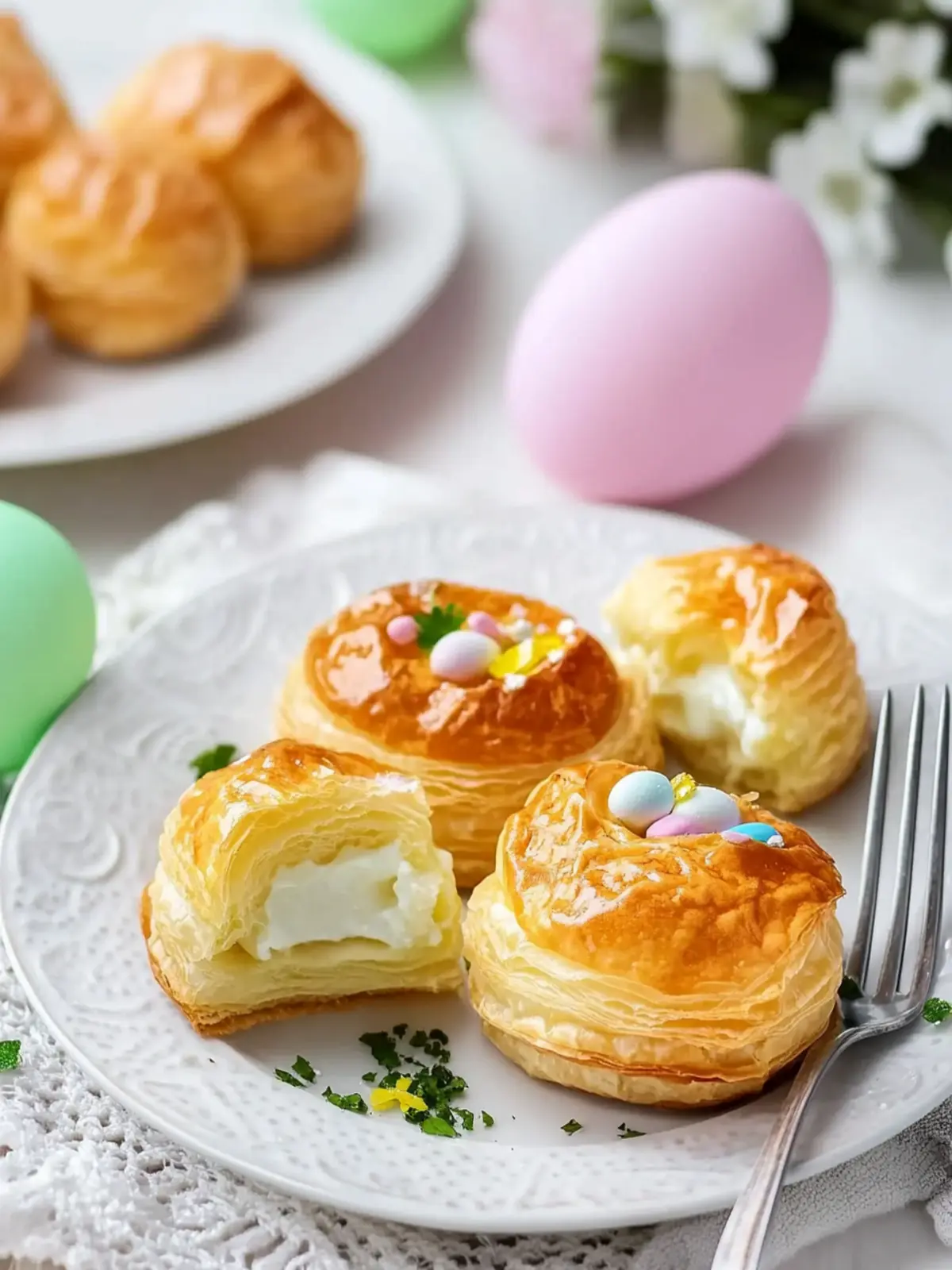Easter Puff Pastry Eggs for a Whimsical Brunch Delight 4 Easter Puff Pastry Eggs