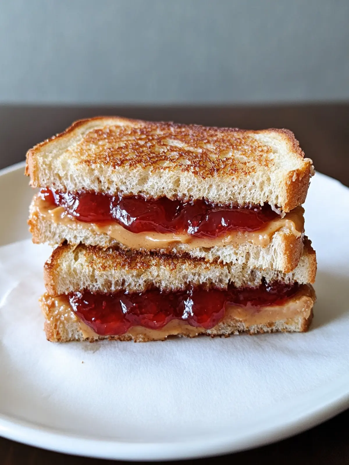 Fried Peanut Butter and Jelly Sandwich: A Crispy Sweet Delight 4 Fried Peanut Butter and Jelly Sandwich