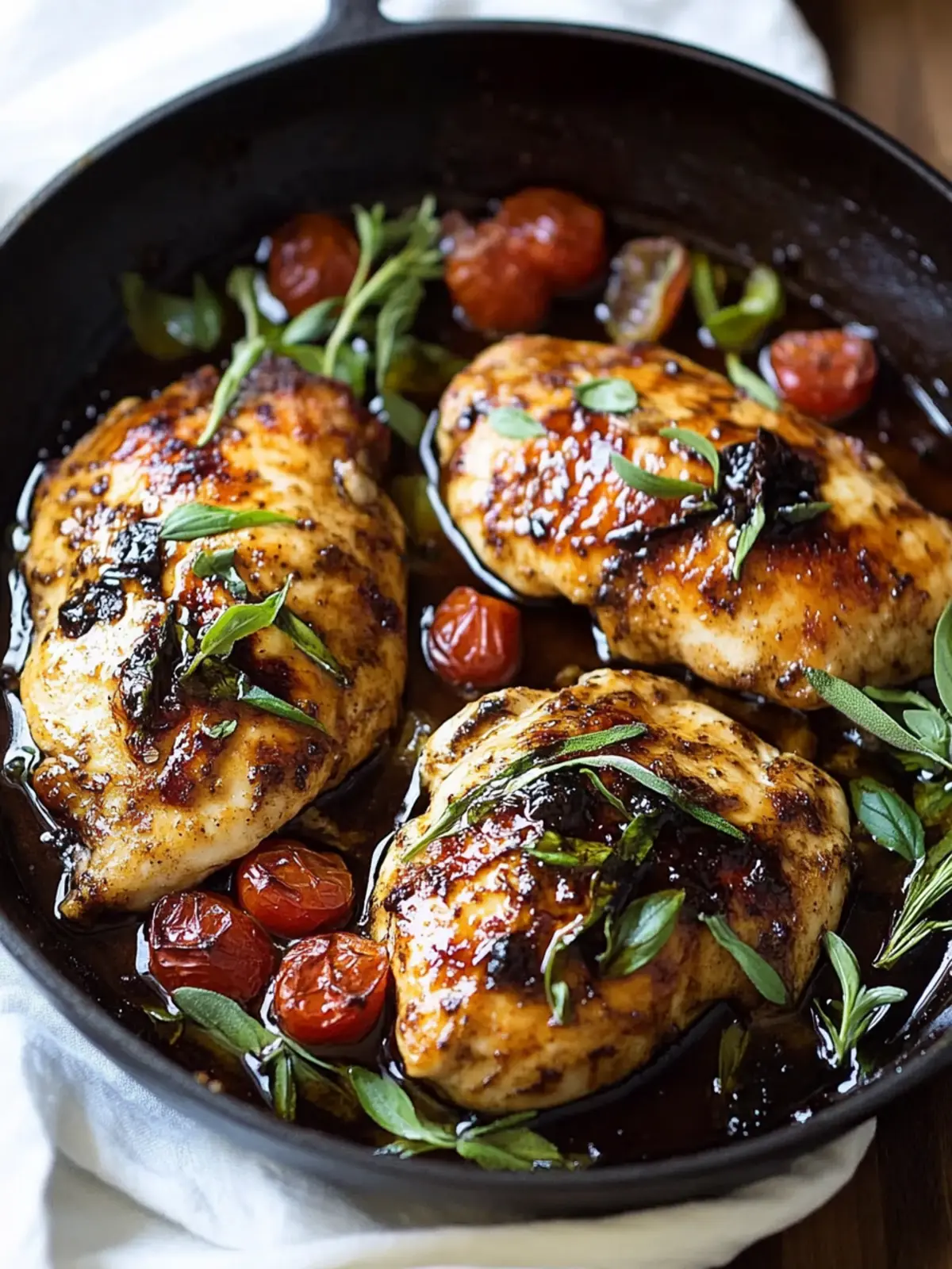 Savory Baked Balsamic Chicken Recipe for Effortless Dinners 4 Baked Balsamic Chicken Recipe