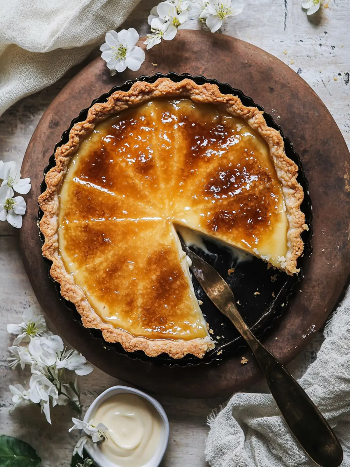 Earl Grey Crème Brûlée Tart – Elevate Your Dessert Game 4 Earl Grey Crème Brûlée Tart