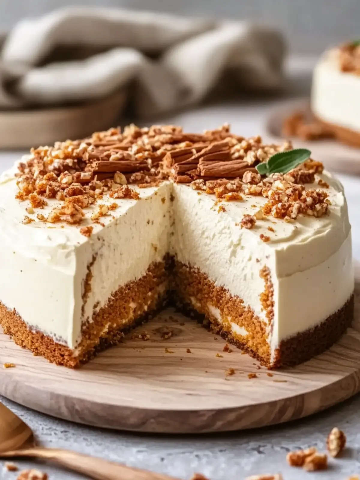 Cheesecake Carrot Cake: Creamy, Spiced & Easy to Savor 2 Cheesecake Carrot Cake: Creamy, Spiced & Irresistibly Easy