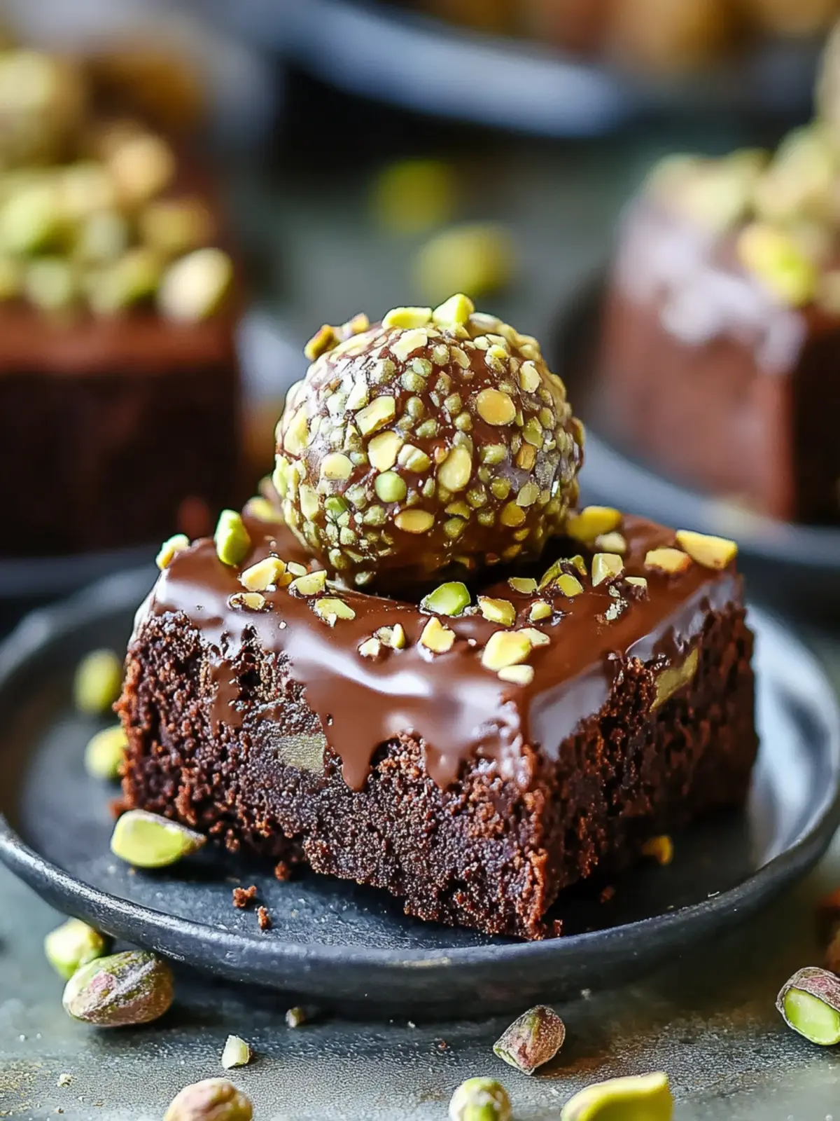 Pistachio Ferrero Rocher Brownies Recipe You’ll Crave Forever 5 Pistachio Ferrero Rocher Brownies Recipe You’ll Crave Forever