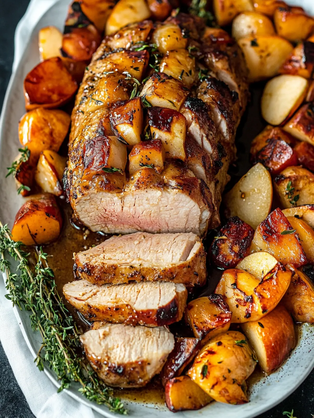 Roasted Apple Cider Pork Tenderloin: A Festive Flavor Feast 2 Roasted Apple Cider Pork Tenderloin