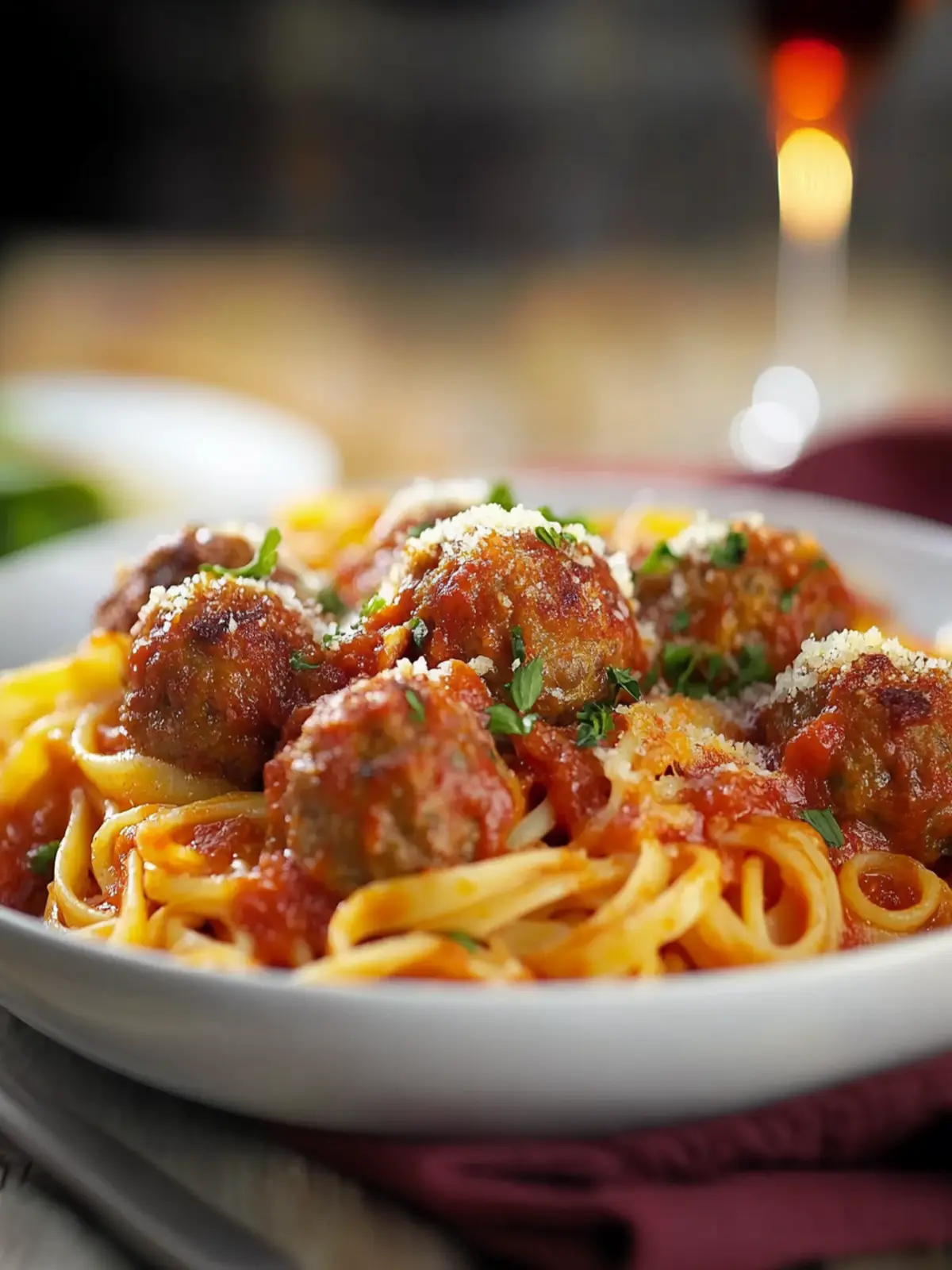 Savory Pasta with Meatballs: Your Quick Comfort Meal Solution 3 Pasta with Meatballs