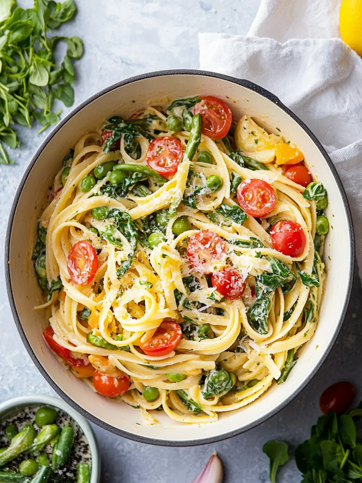 Delicious Spring Pasta Primavera Bursting with Fresh Flavor 3 Spring Pasta Primavera
