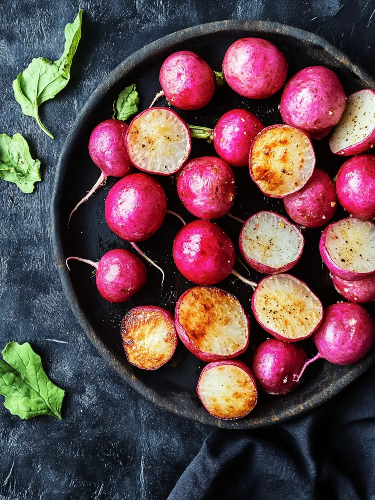 Crispy Baked Roasted Radishes Recipe for a Flavorful Twist 3 Baked Roasted Radishes Recipe