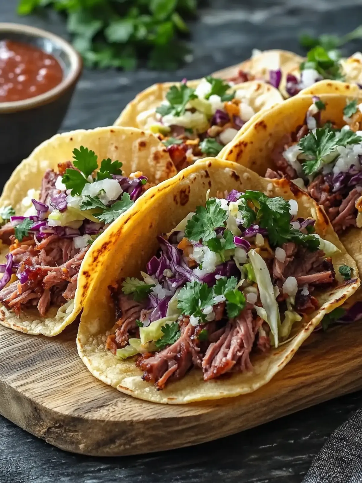 Savory St. Patrick's Day Corned Beef Tacos with Creamy Slaw 2 Irresistible St. Patricks Day Corned Beef Tacos with Easy Cabbage Slaw Recipe