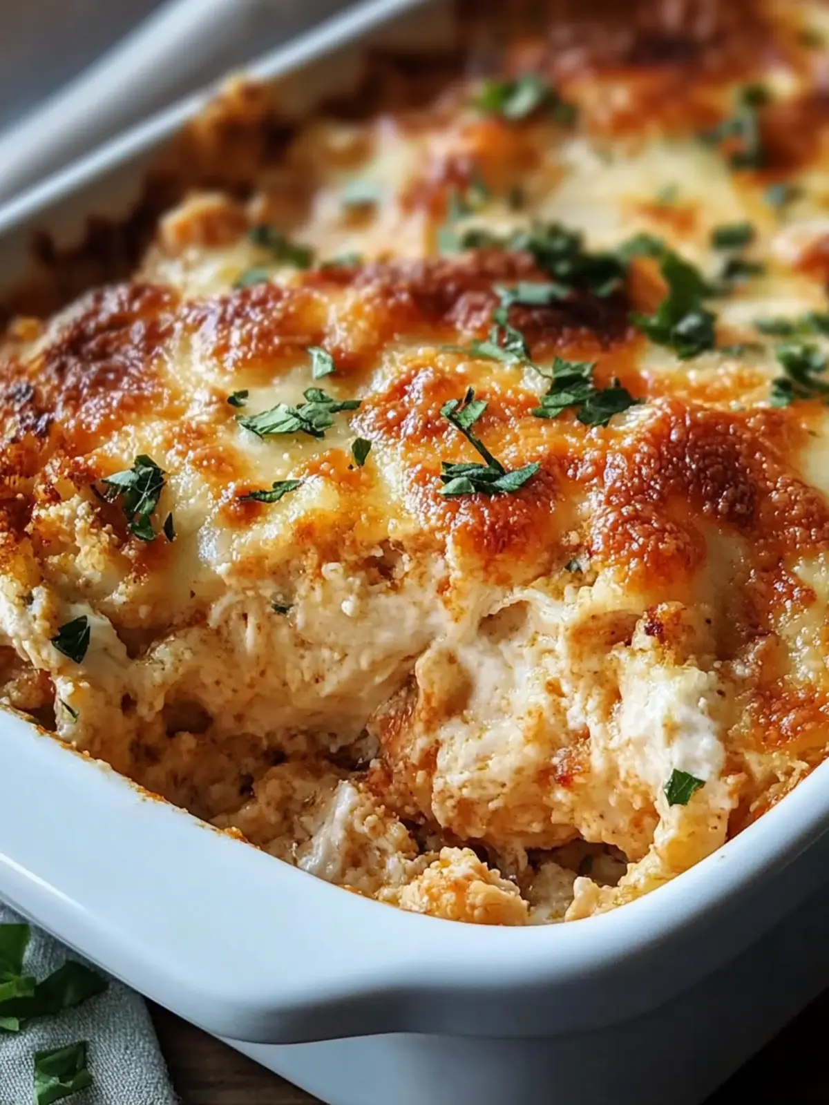 High Protein Chicken Parmesan Casserole That's Pure Comfort 3 High Protein Chicken Parmesan Casserole