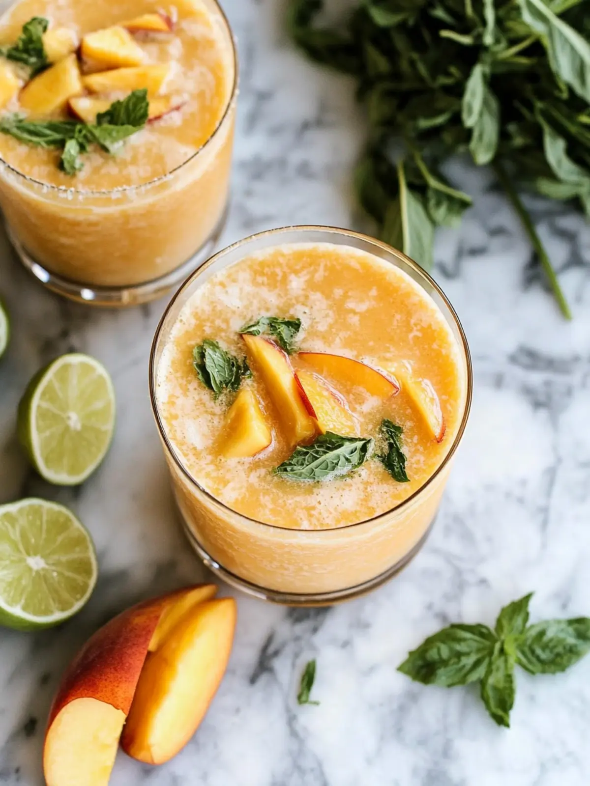 Ginger Peach Sparkler Mocktail for a Refreshing Summer Bash 5 Ginger Peach Sparkler Mocktail