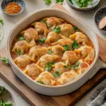 Dumpling Bake: Quick and Creamy Casserole Delight 9 Dumpling Bake