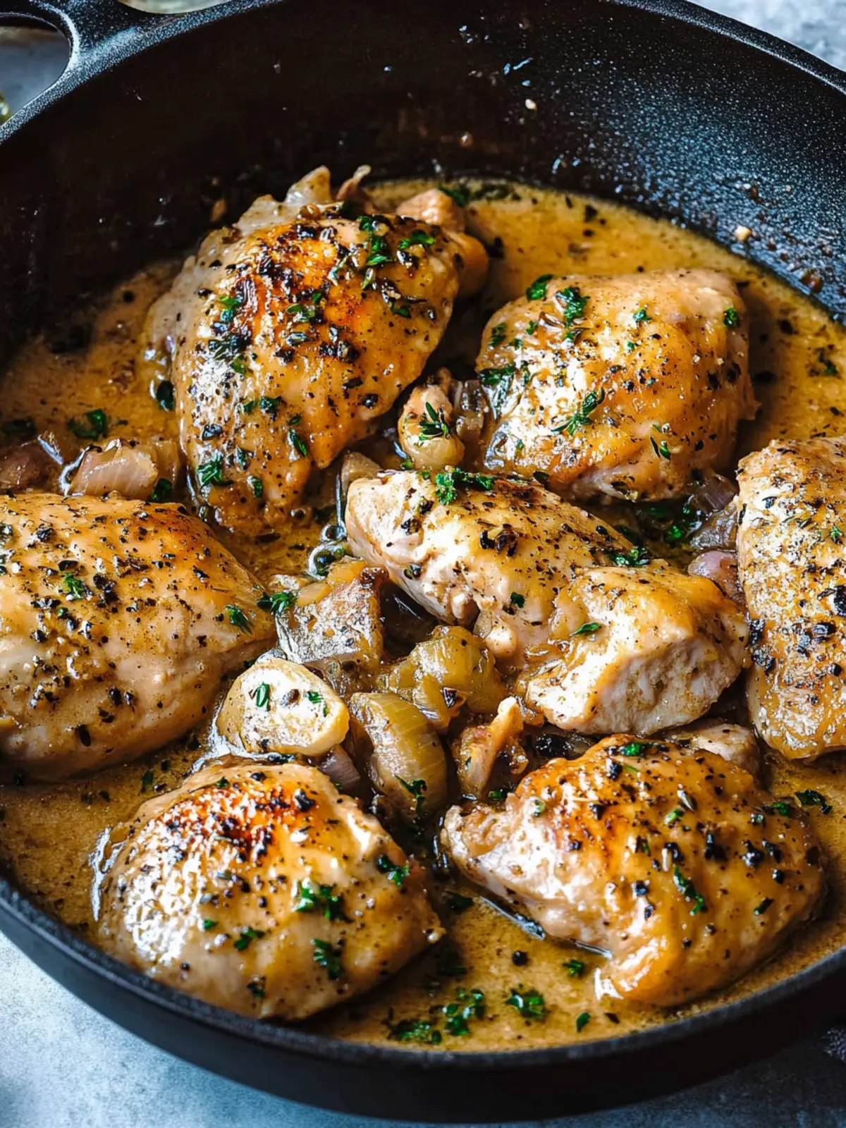 Creamy Easy Chicken au Poivre for Effortless Dinner Delight 2 Easy Chicken au Poivre