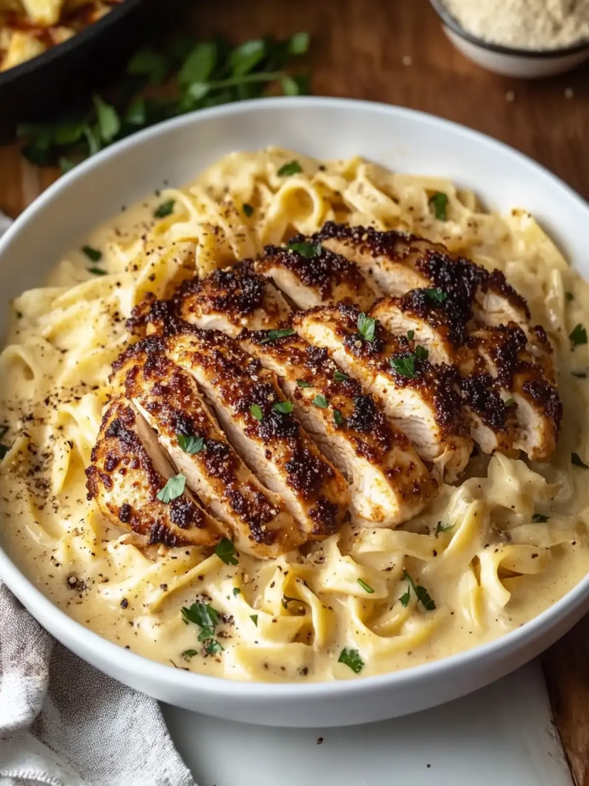 Rich Blackened Chicken Cajun Alfredo: Your Next Family Favorite 5 Rich Blackened Chicken Cajun Alfredo