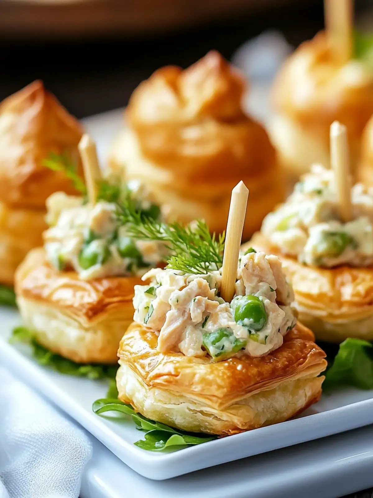 Delicious Healthy Chicken Salad Puffs for Effortless Entertaining 5 Healthy Chicken Salad Puffs