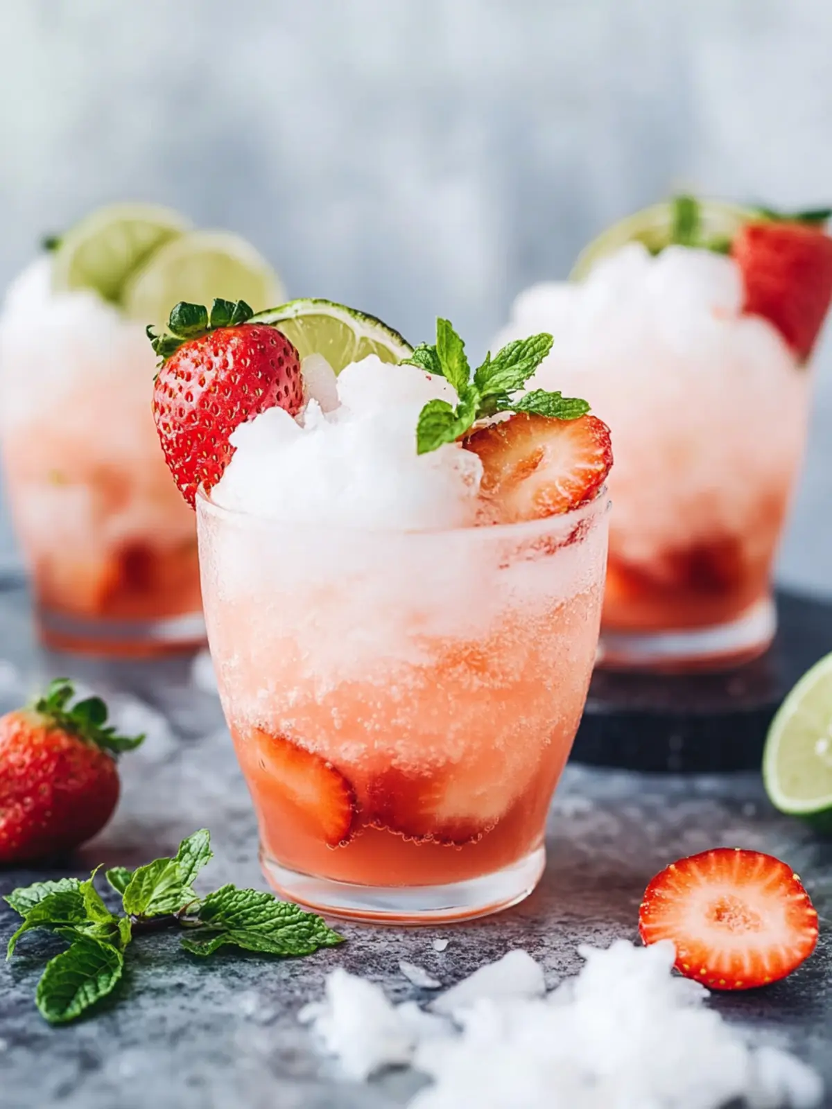Refreshing Strawberry Coconut Rum Cooler for Summer Vibes 2 Strawberry Coconut Rum Cooler