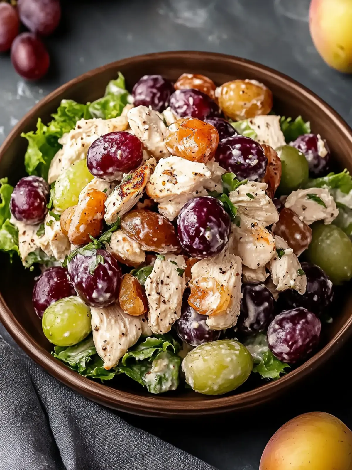 Delicious Chicken Salad with Grapes for Quick, Fresh Flavor 5 Delicious Chicken Salad with Grapes