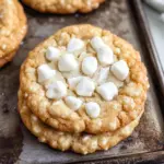 Brown Butter Marshmallow Crispy Cookies – Costco Copycat Perfection 3 Marshmallow Crispy Cookies (Costco Copycat)