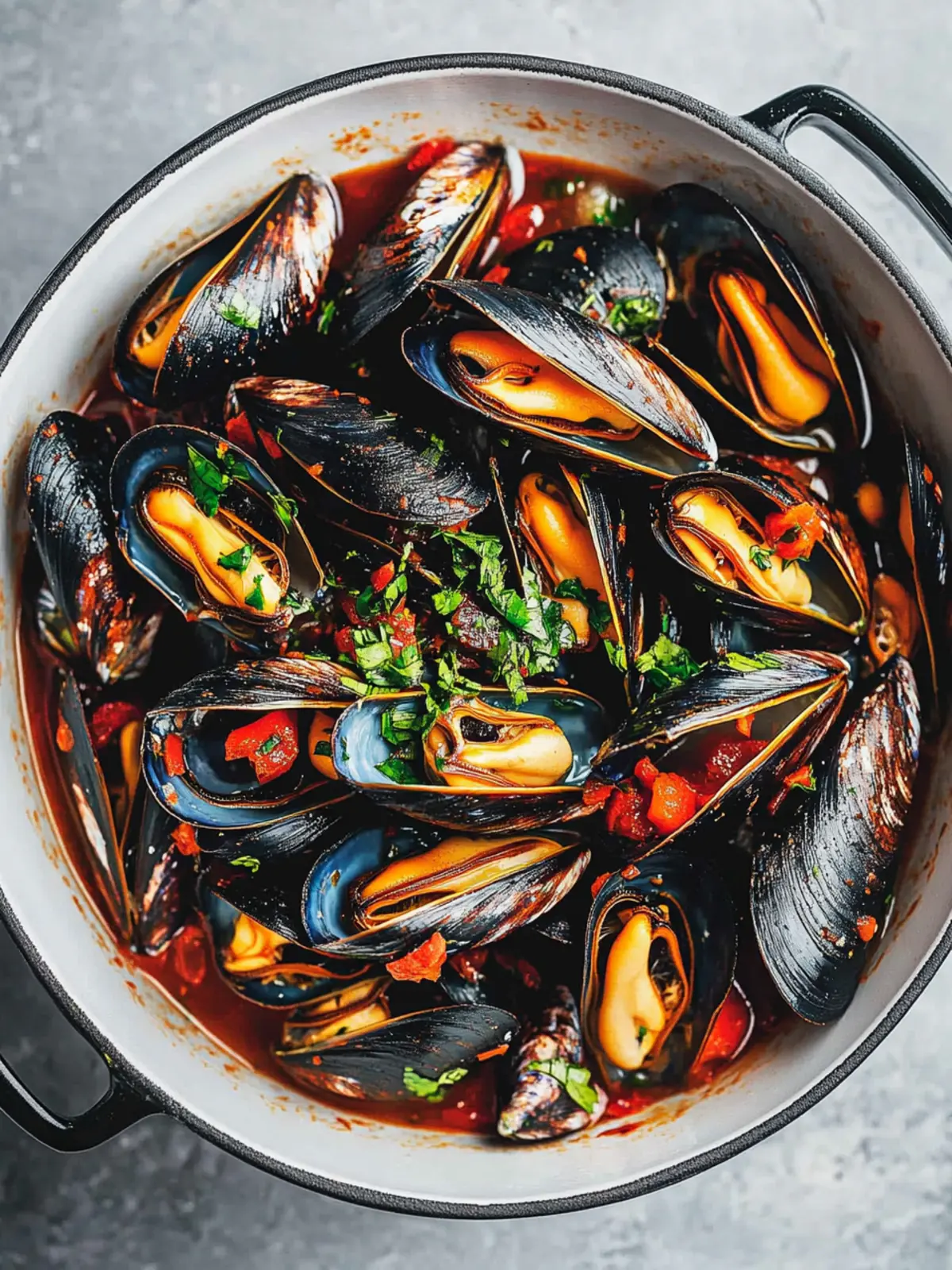 Savory Chilli Mussels in Spicy Tomato Broth Under 30 Minutes 2 Chilli Mussels