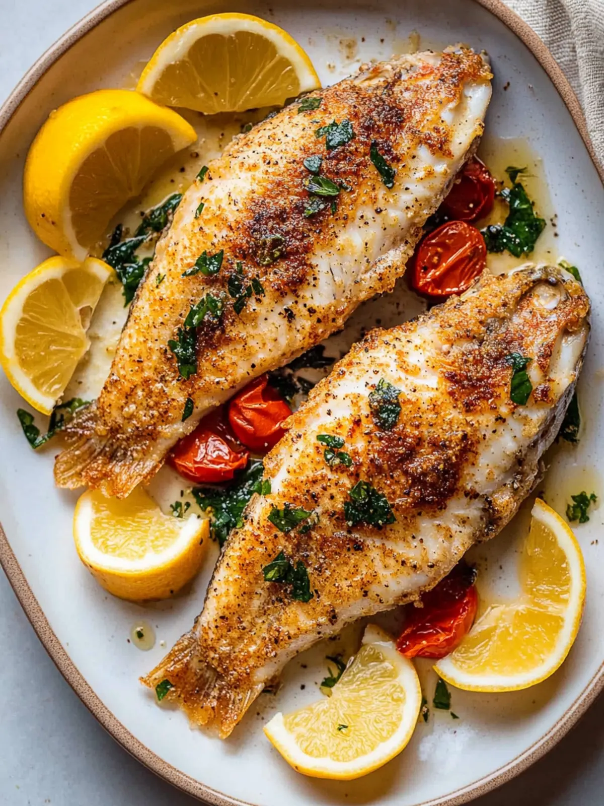 Savory Baked Ocean Perch Recipe with Mustard Spice Magic 5 Baked Ocean Perch Recipe