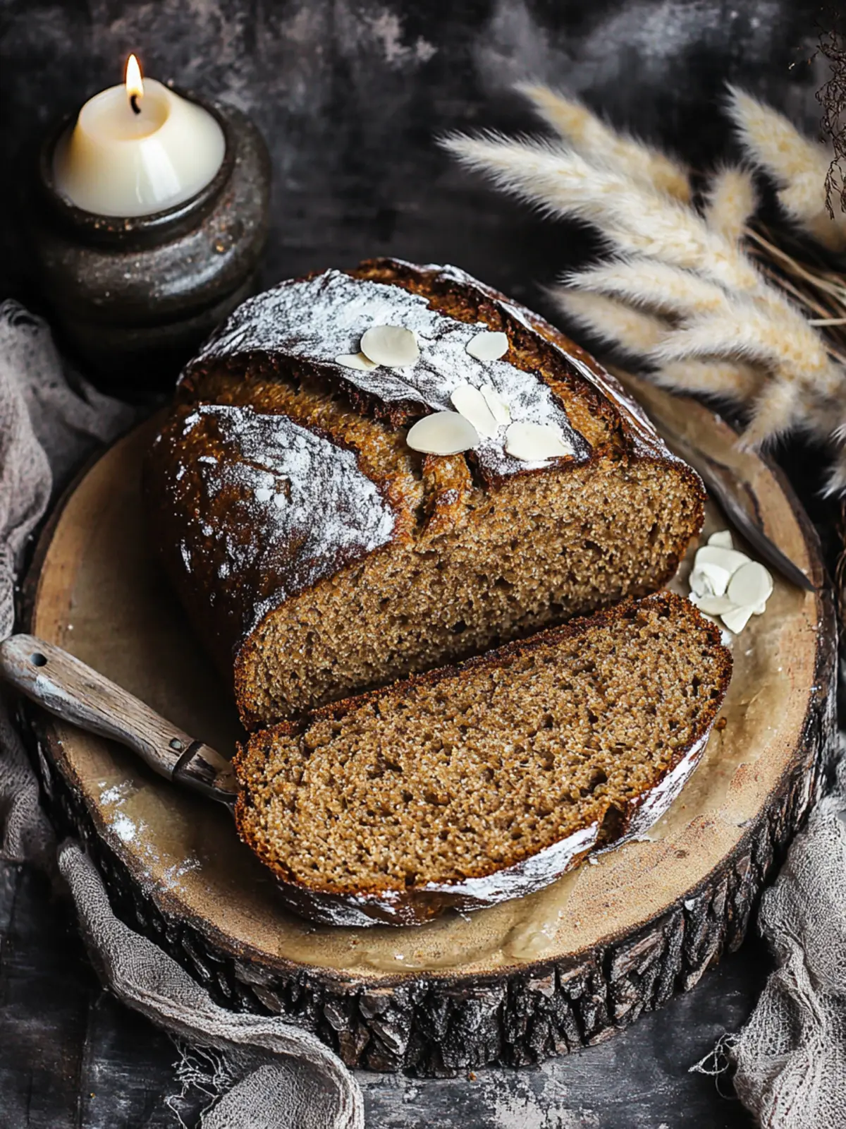 Rustic Molasses Brown Soda Bread for Cozy Home Baking 4 Molasses Brown Soda Bread
