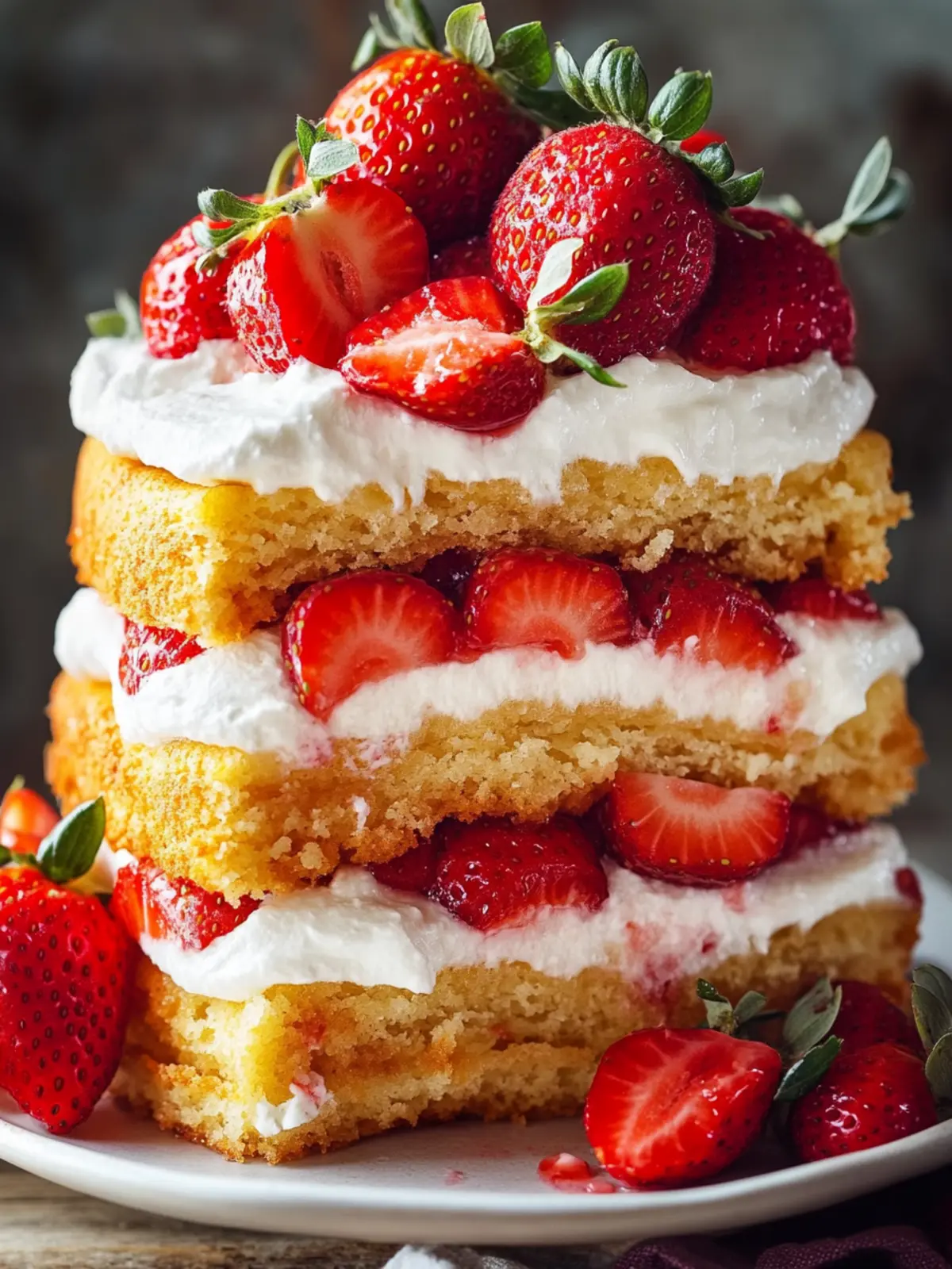 Mouthwatering Strawberry Shortcake Recipe for Summer Bliss 4 Strawberry Shortcake Recipe