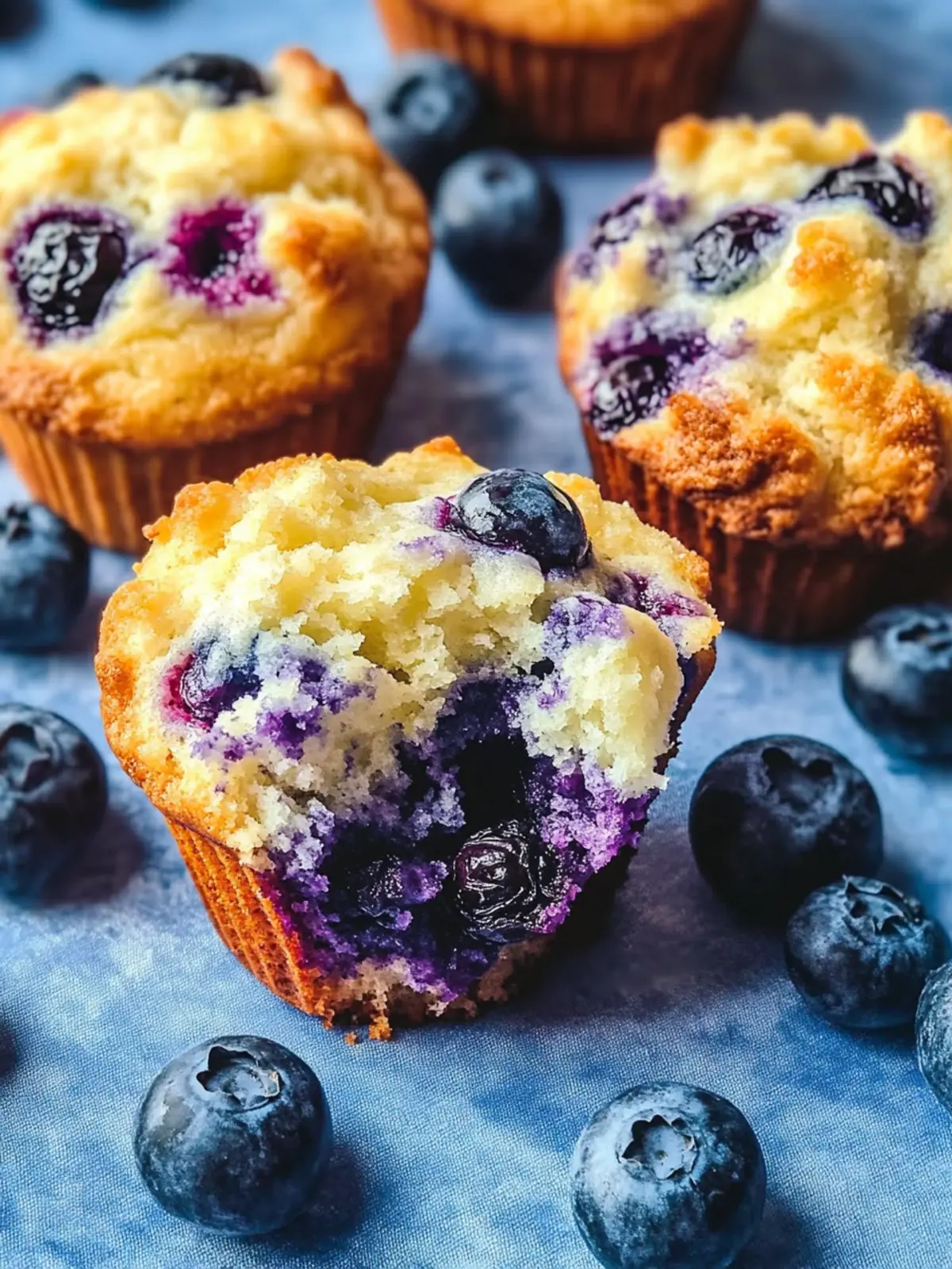 Blueberry Cream Cheese Muffins Recipe for a Dreamy Breakfast 4 Blueberry Cream Cheese Muffins recipe