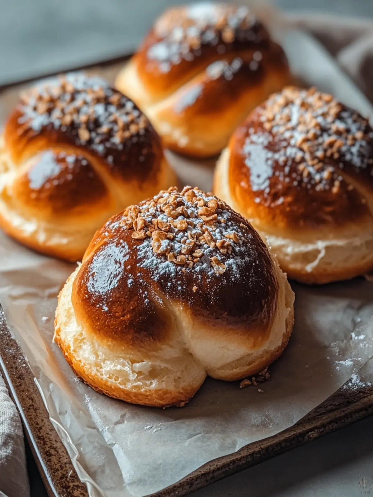 Indulge in Cozy Winter Coffee Brioche Buns Today 5 Winter Coffee Brioche Buns